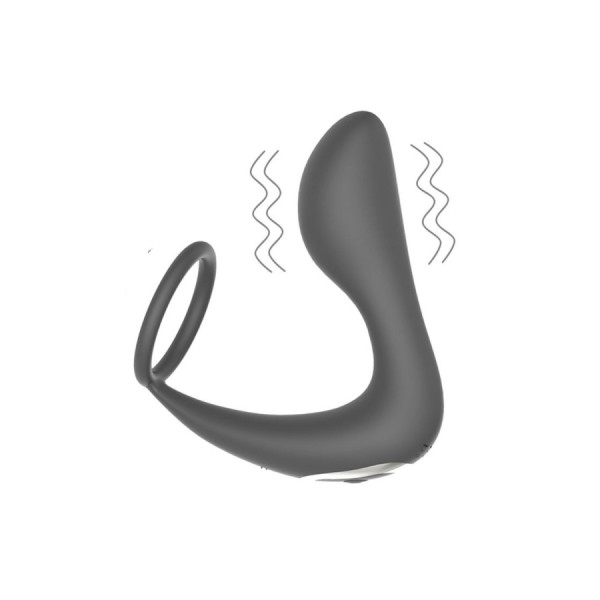 Stimulateur de prostate télécommandé avec micro décharge électrique et avec option commande vocale JUNO 